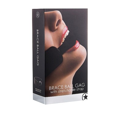 Brace Ball Gag - Black